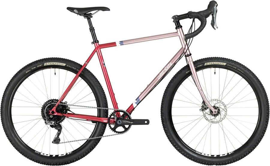 All-City Gorilla Monsoon Bike - 650b, Steel, GRX Hotberry Rhubarb