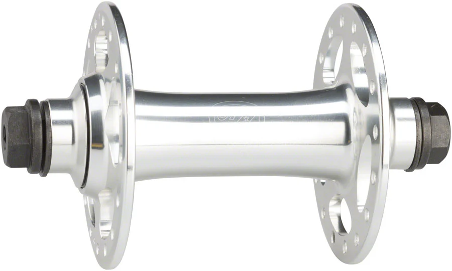 All-City New Sheriff SL Front Hub - Rim Brake Silver - Image 2