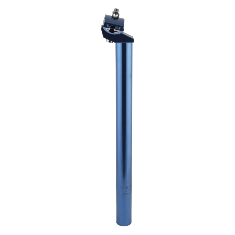 Black ops Alloy Anodized Seatpost 25.4mm 350mm Blue Alloy 25mm