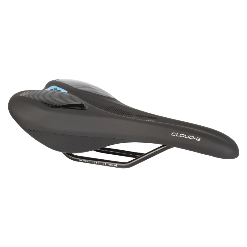 Cloud-9 Kush Plus Narrow Steel Memory Foam Black 270mmx141mm