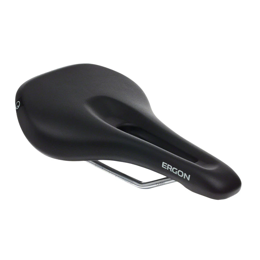 Ergon SM Saddle - Chromoly, Black, Women's - Image 2