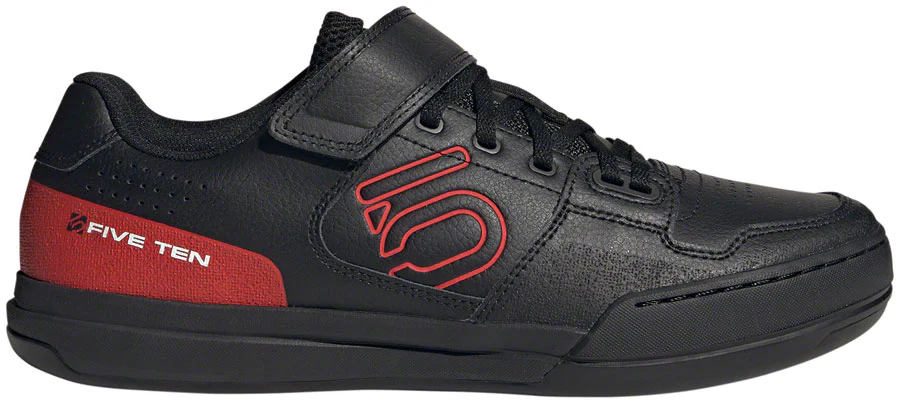 Five Ten Hellcat Mountain Clipless Shoes - Men's Core BLK/Red/FTWR White 15