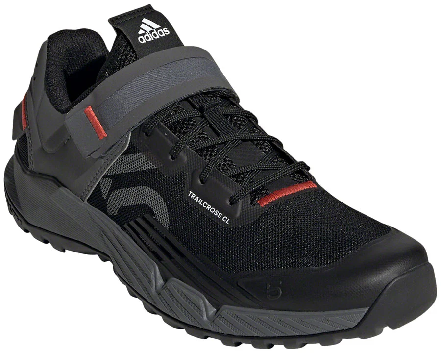 Five Ten Trailcross Mountain Clipless Shoes - Women's Core BLK/Gray Three/Red 5.5