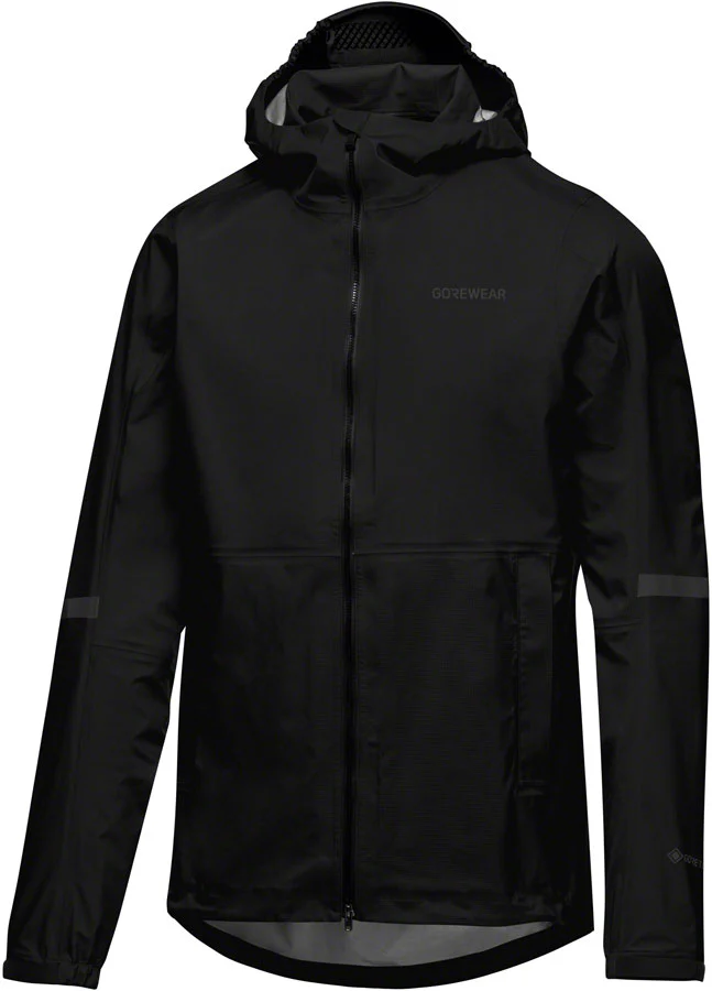 Gorewear Lupra Gore-Tex 2.0 Hooded Jacket - Black Men's Large