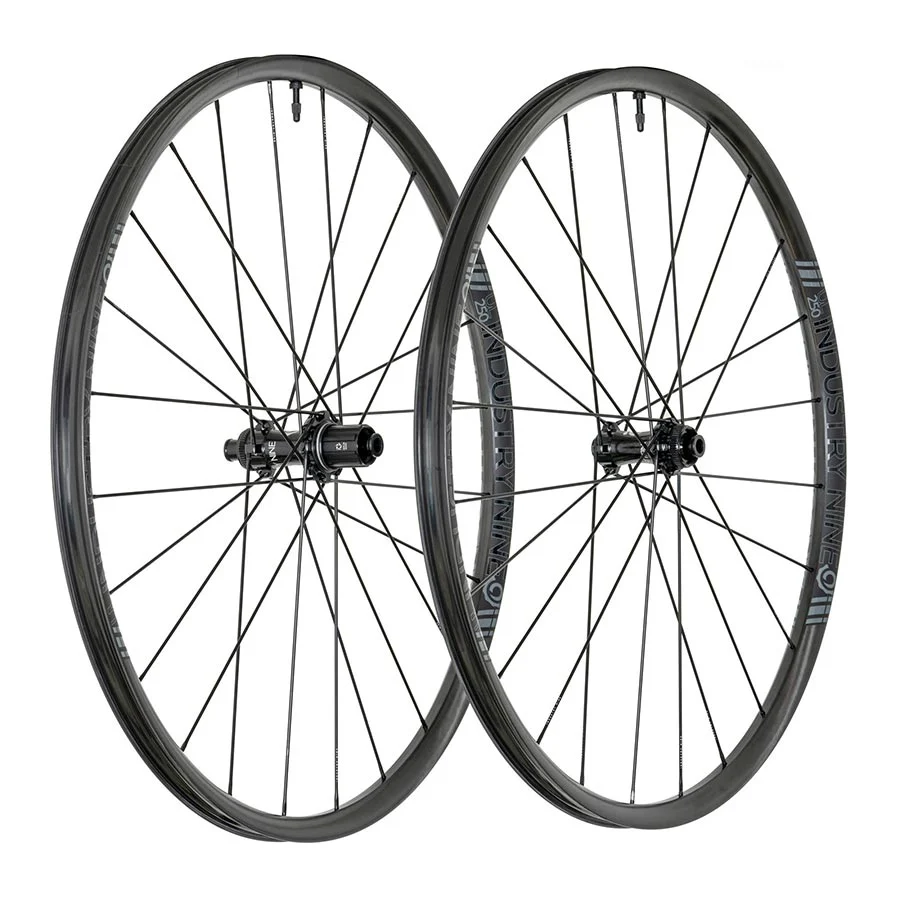 Industry Nine Solix G UL250c Wheel Front and Rear 700C / 622 Holes: F: 24 R: 24 F: 12mm R: 12mm F: 100 R: 142 Disc Center Lock Set