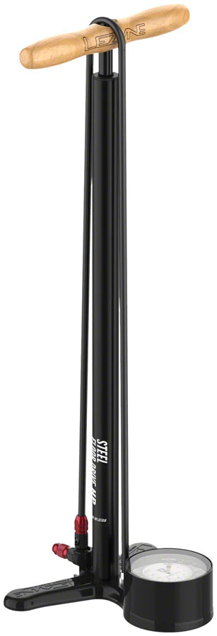 Lezyne Steel Floor Drive Floor Pump with 3.5" Gauge ABS Pro Head
