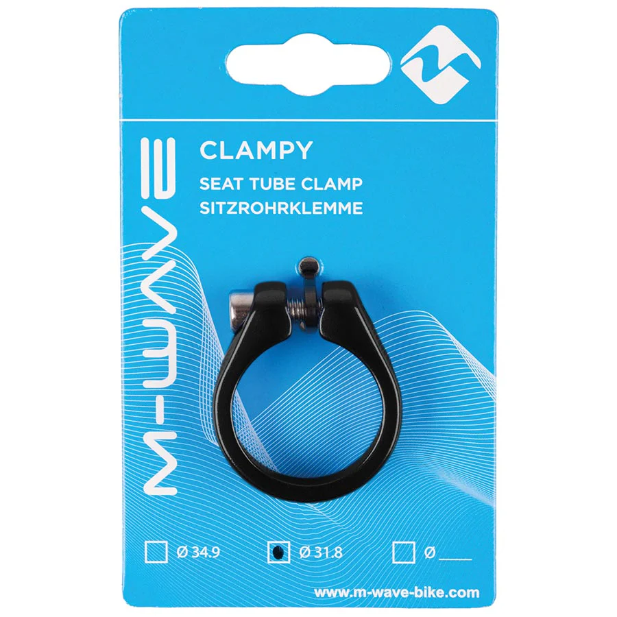 M-Wave Clampy Seat Clamp Black 31.8mm