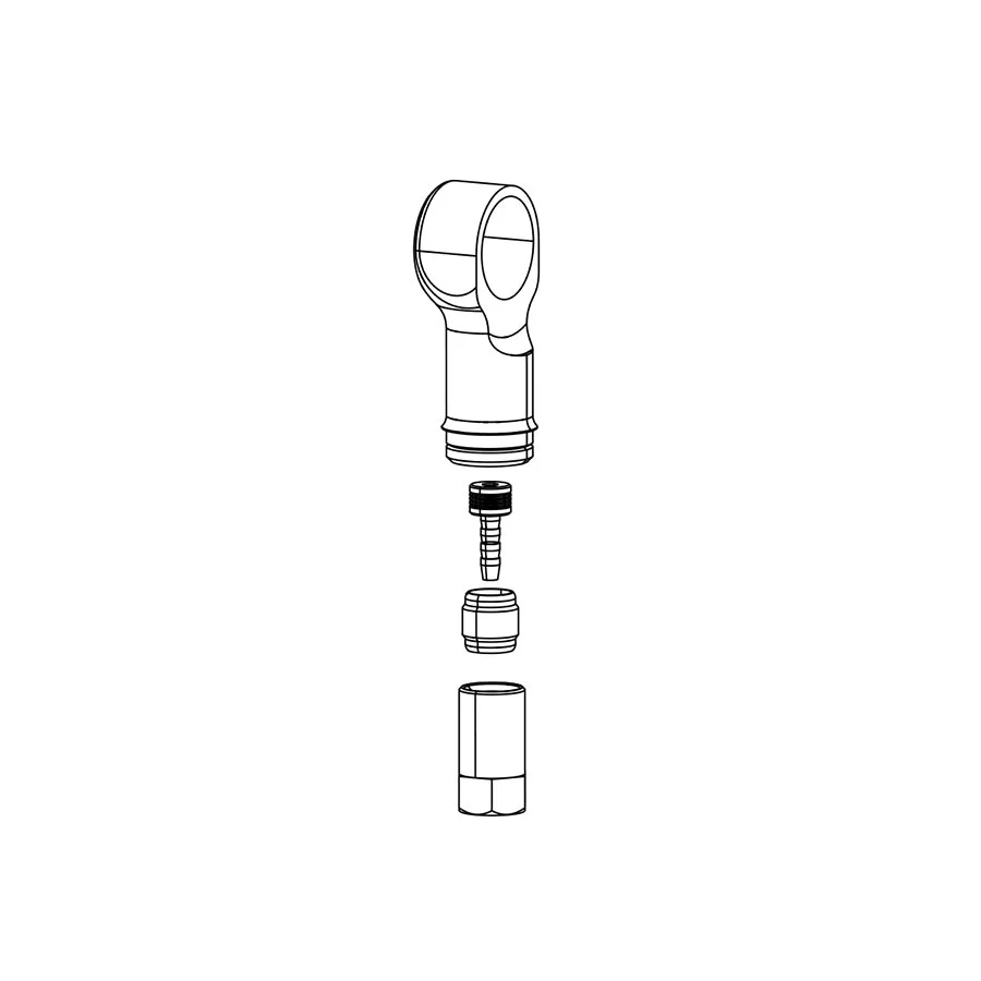 RockShox Hose Fitting Kit for Monarch XX 11.4118.002.000