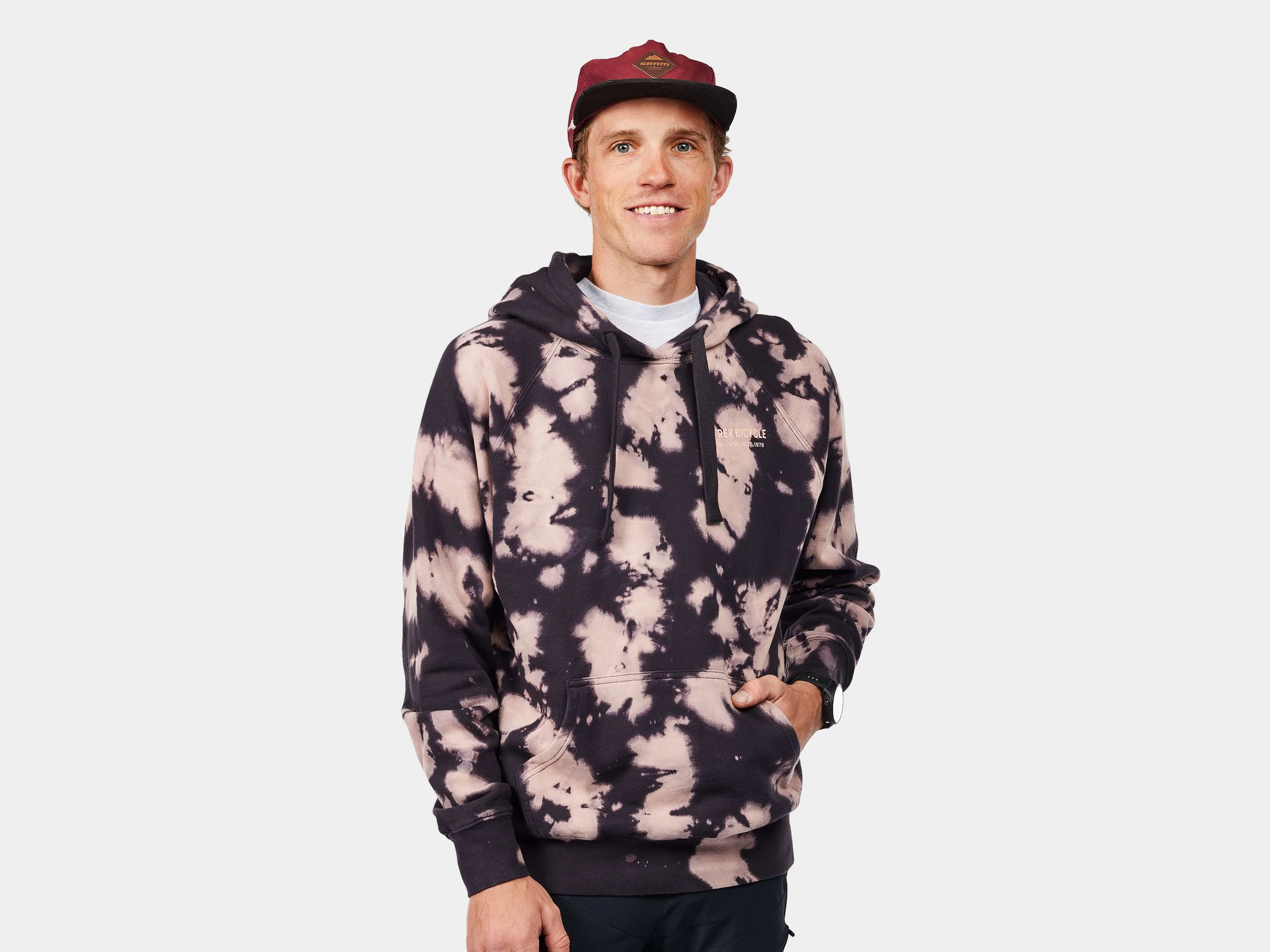 Trek Acidic Vibe Hoodie XX-Large Acid Washed Shirt
