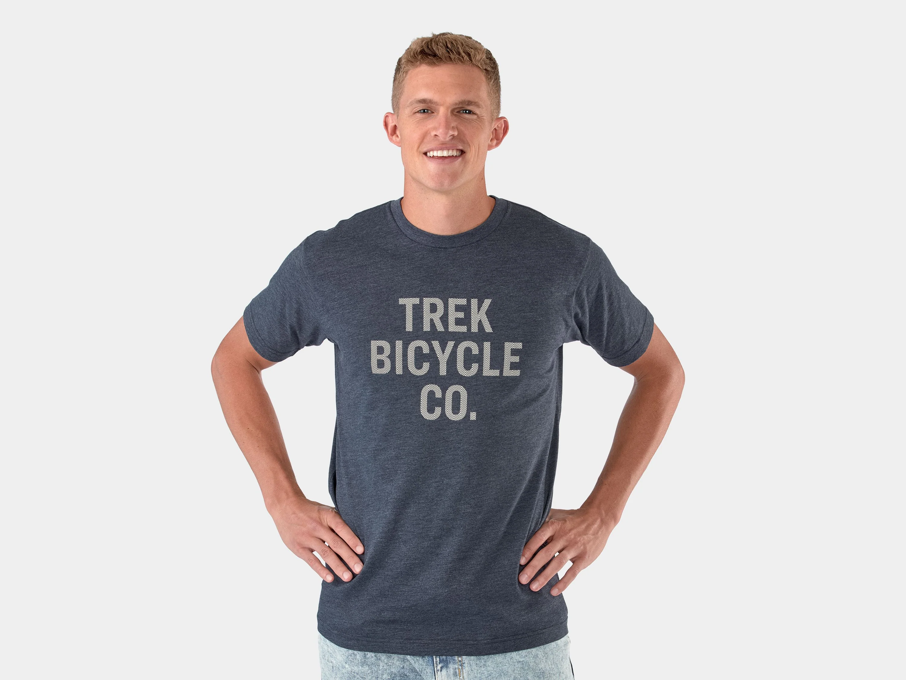 Trek Bicycle CO Tee Medium Navy Shirt