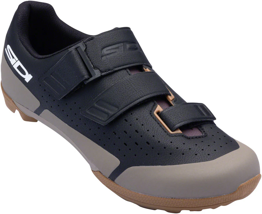 SIDI Asper Gravel Shoes - Men's Black 50 Millennium Fit