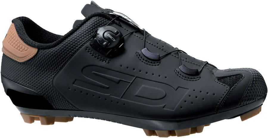 SIDI Dust Mountain Clipless Shoes - Men's Black/Black 43