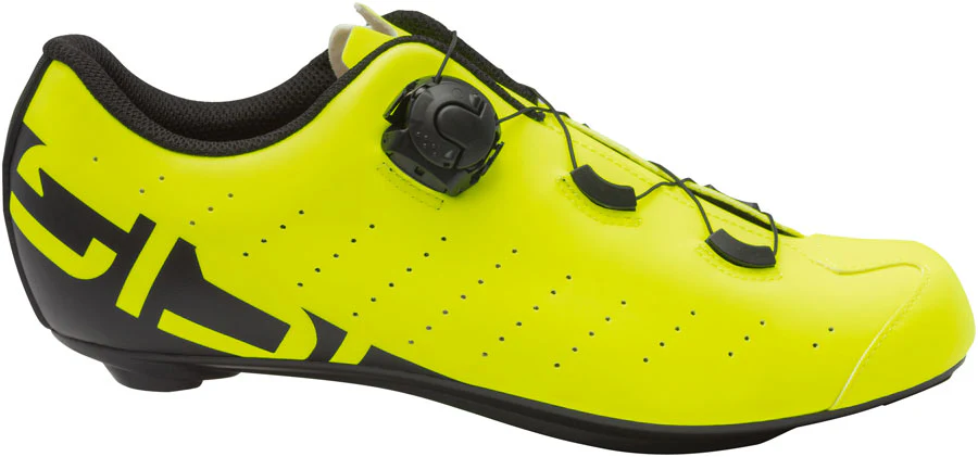 SIDI Fast 2 Road Shoes - Men's Yellow Fluo/Black 40