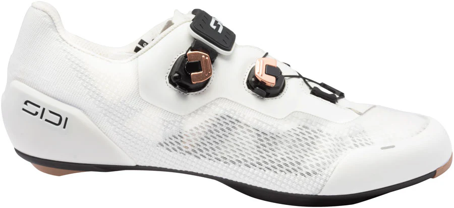 SIDI Genius X Vapo Road Shoes - Men's White 44.5