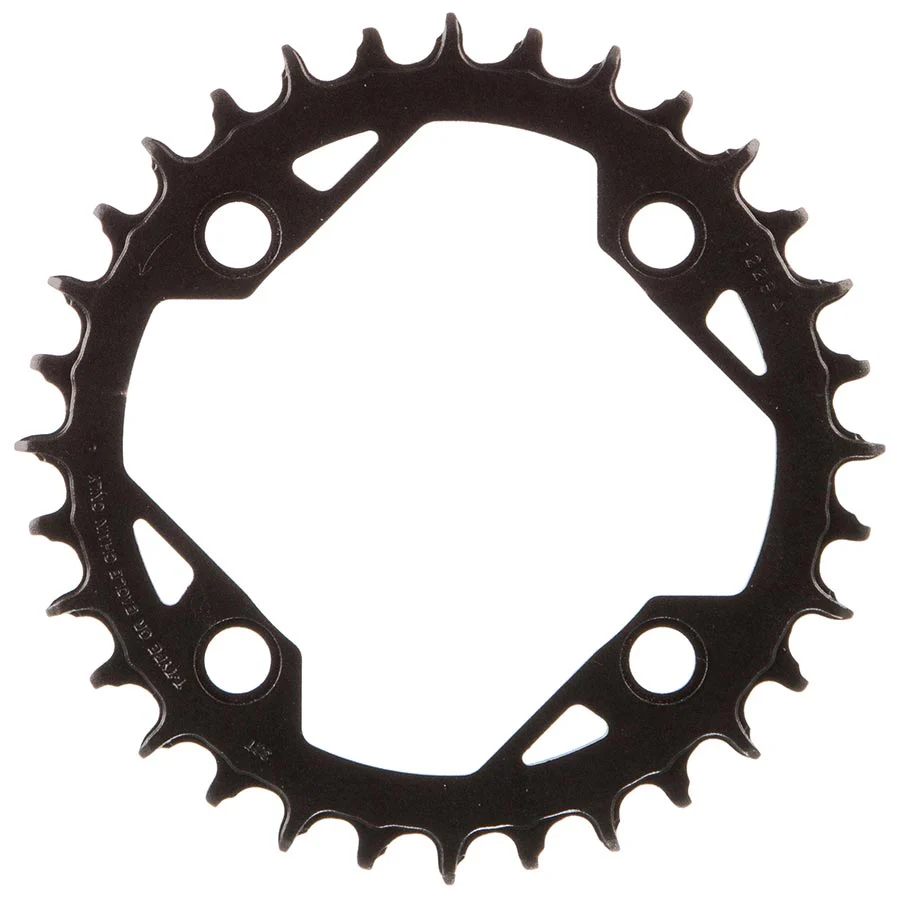 SRAM T-Type Light eMTB Chainring Teeth: 32 Speed: 12 Bolts: 4 Aluminum Black - Image 2