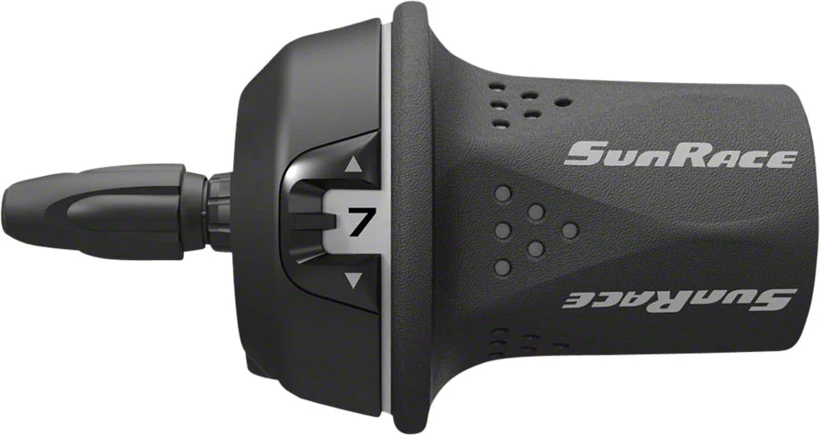 SunRace M21 Twist Shift Rear 8-Speed: Gray - Image 2