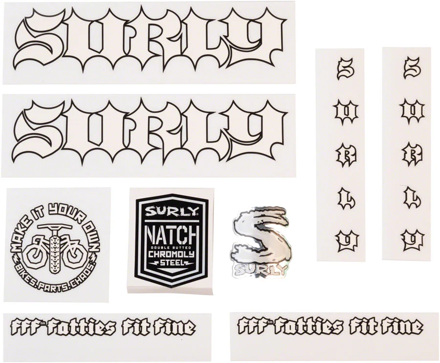 Surly Born to Lose Decal Set - Image 2