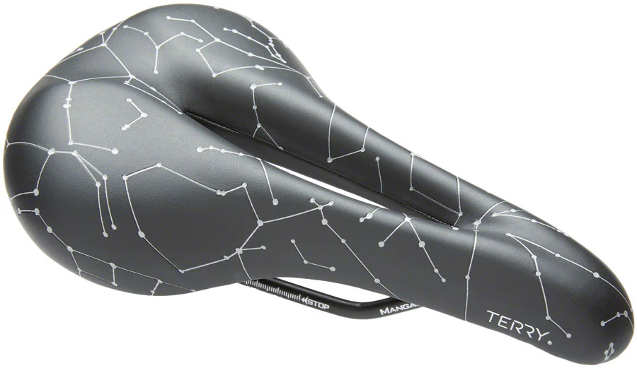 Terry Butterfly Galactic+ Saddle - Manganese Black Night Women's