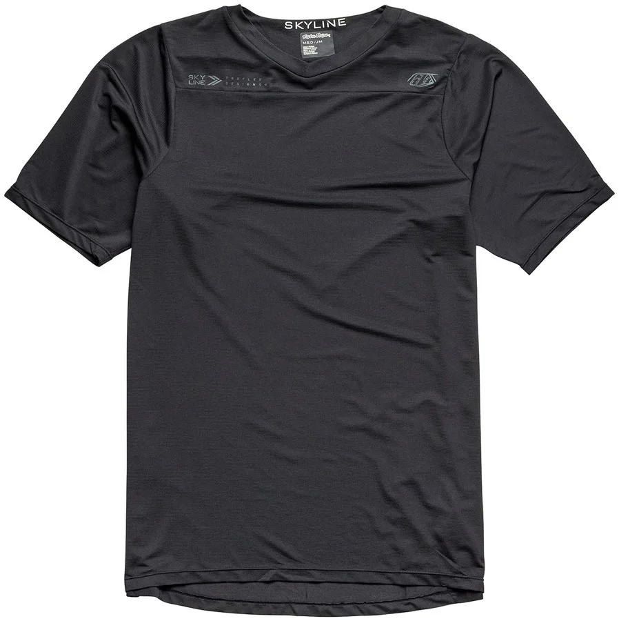 Troy Lee Designs Skyline Short Sleeve Jersey – Mono Black Large