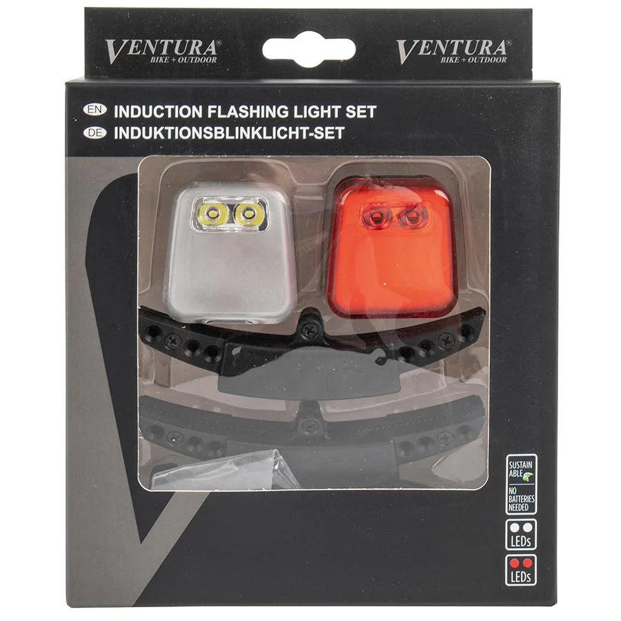Ventura 2 LED Induction Light Light Set Black