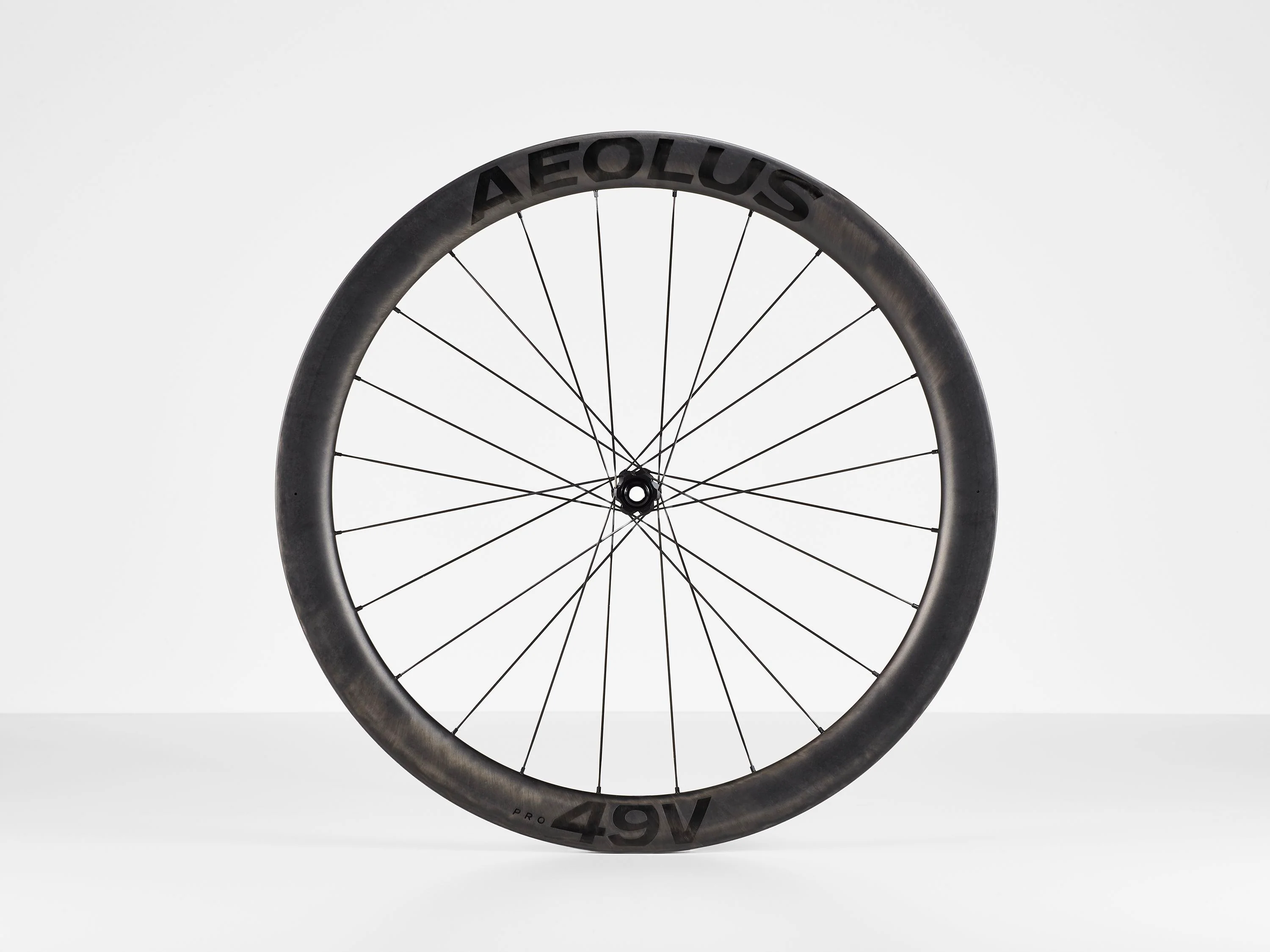 Wheel Front Bontrager Aeolus Pro 49V Disc TLR 12T Black